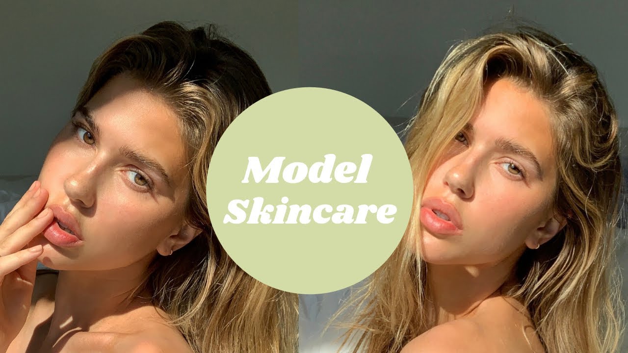 Model Skincare Routine! Clear glowing skin