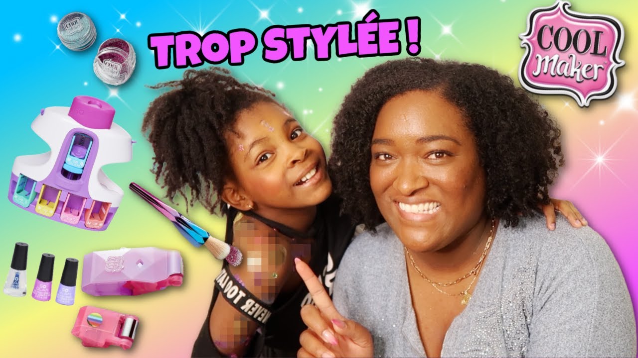ELLE SE PRÉPARE avec SA TENUE STYLÉE et COOL MAKER Look pour les Fêtes Girly et Paillettés !