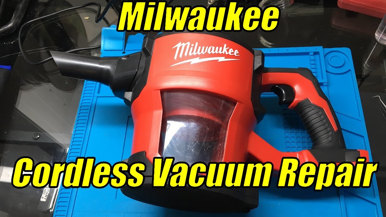 Repairing A Milwaukee Compact Hand Vacuum (Model M18CV-0)