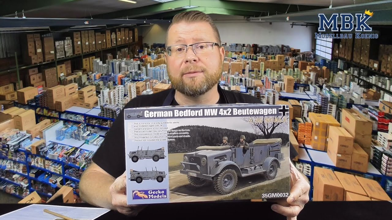 MBK packt aus #642 - 1:35 German Bedford MW 4x2 Beutewagen (Gecko Models 35GM0032)