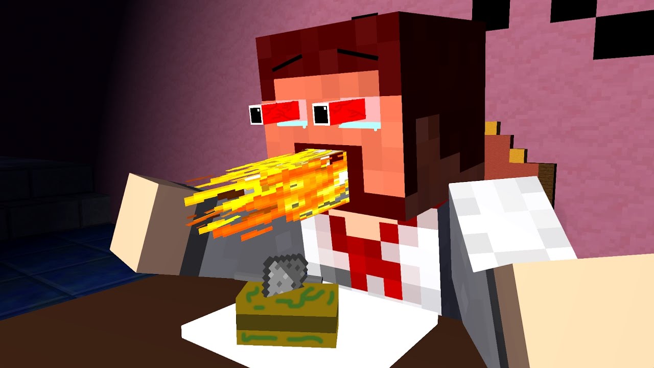 COOKING BATTLE SHOW ! Creeper - Craftronix Minecraft Animation