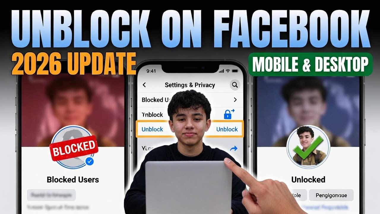 How to Unblock Someone on Facebook 2026 &mdash; Mobile & PC Guide
