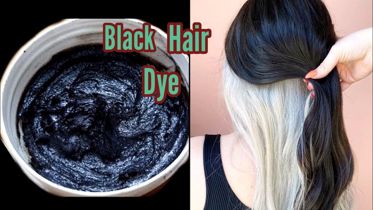 My 55 year mother applied Natural hair dye once a week covered white hair permanently|Black hair dye