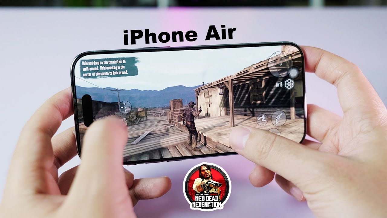 Red Dead Redemption on iPhone 17 Air - Gaming TEST