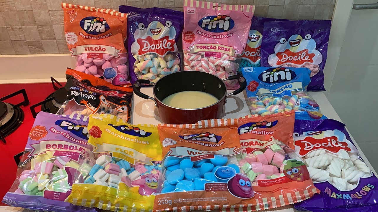 FIZ UM MEGA BRIGADEIRO COM TODOS OS MARSHMALLOWS DO MERCADO!!!