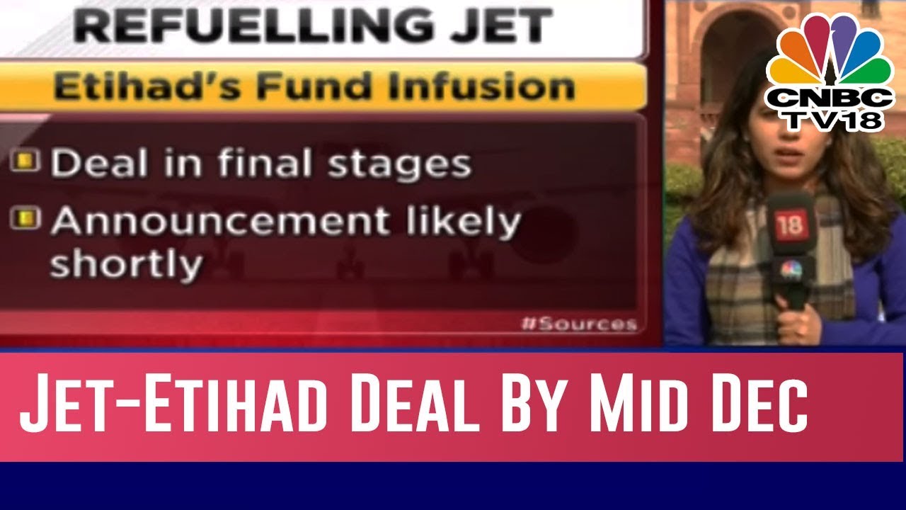 Jet Airways Finally On The Verge Of Completing Its Deal With Etihad By Mid December | Business Lunch