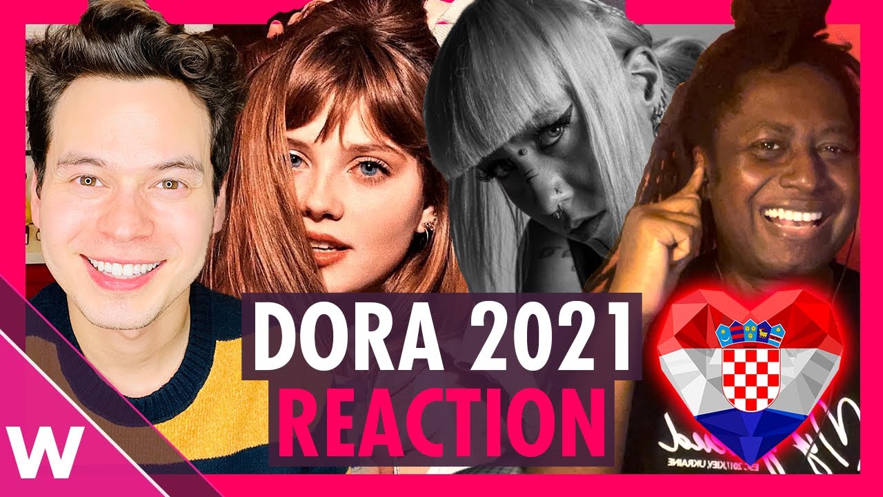 Eurovision Croatia - Dora 2021 | Reaction to all 14 song snippets