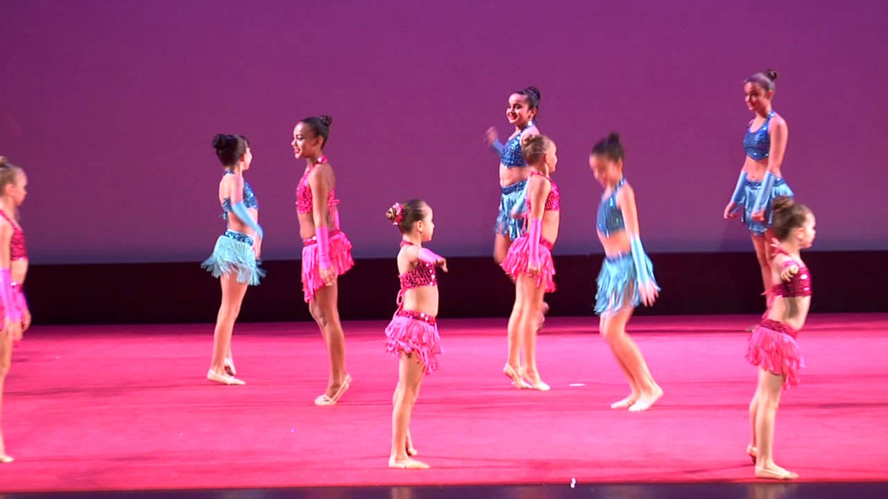 Rhythmic Gymnastics School. Dance Recital.