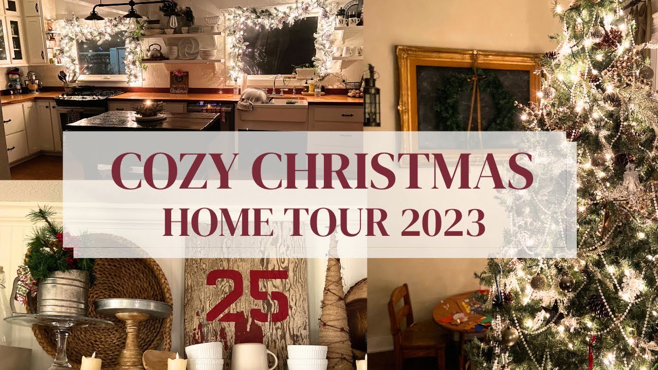 Cozy Christmas Home Tour 2023 | Traditional Country Christmas Decor