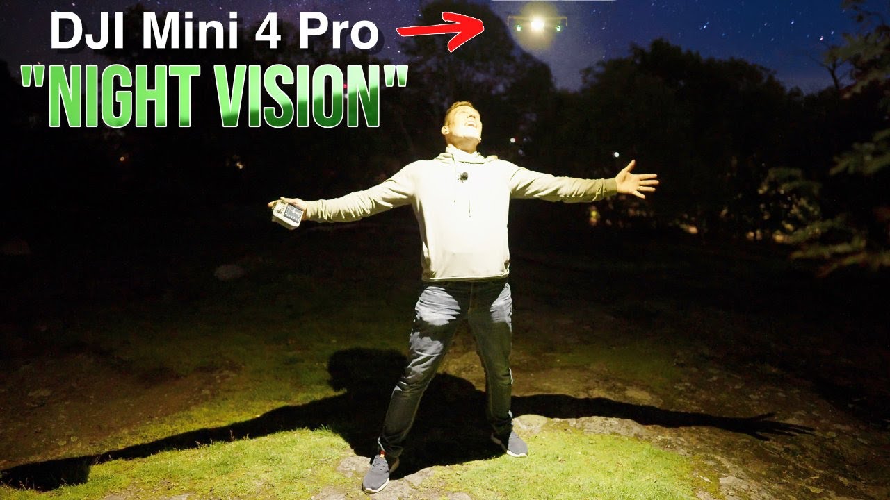 DJI Mini 4 Pro - &rdquo;NIGHT VISION&rdquo;! This feature is mind blowing!