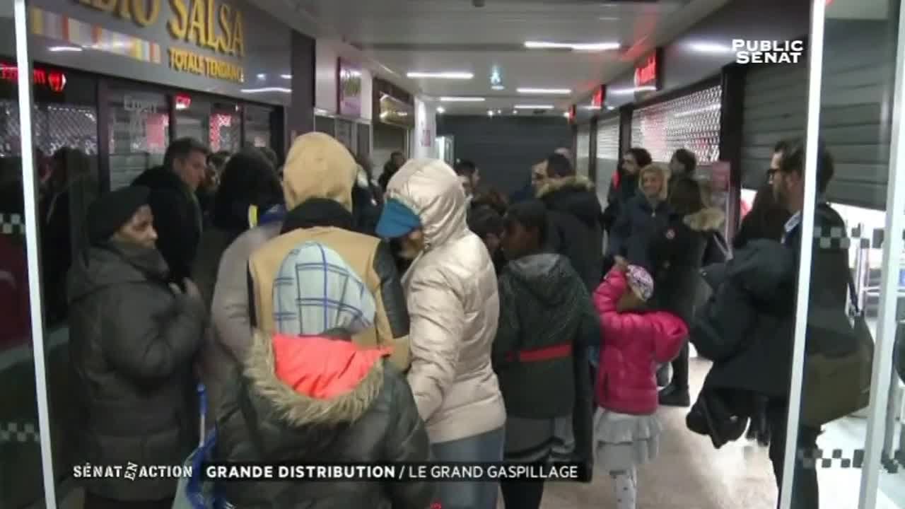Grande distribution : Le grand gaspillage - S&eacute;nat en action (12/10/2015)