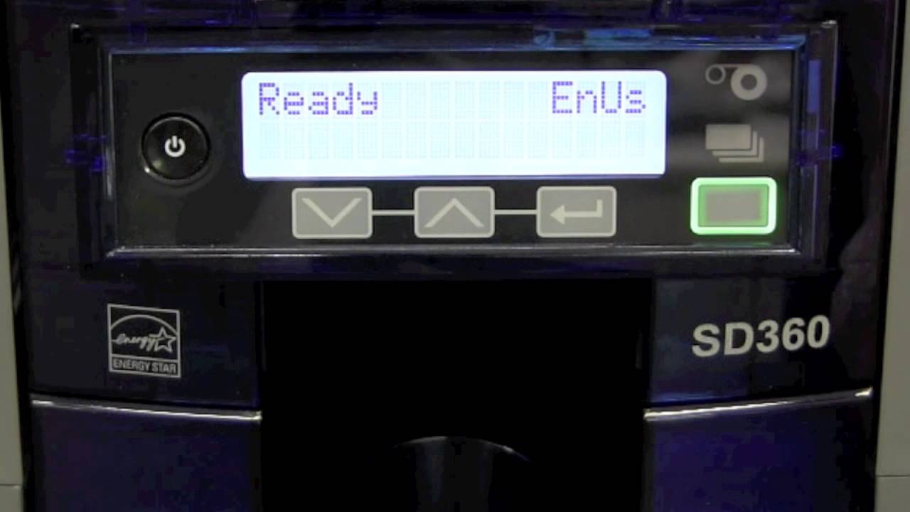 Datacard® SD/CD Series Card Printer Installation