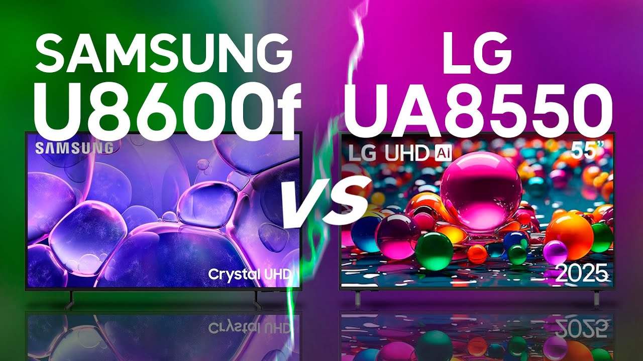 Comparativo REAL: Samsung U8600F ou LG UA8550 — Qual TV comprar?