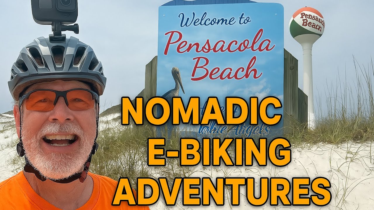 E Biking Pensacola Beach FL on Scenic Gulf Trails 😎