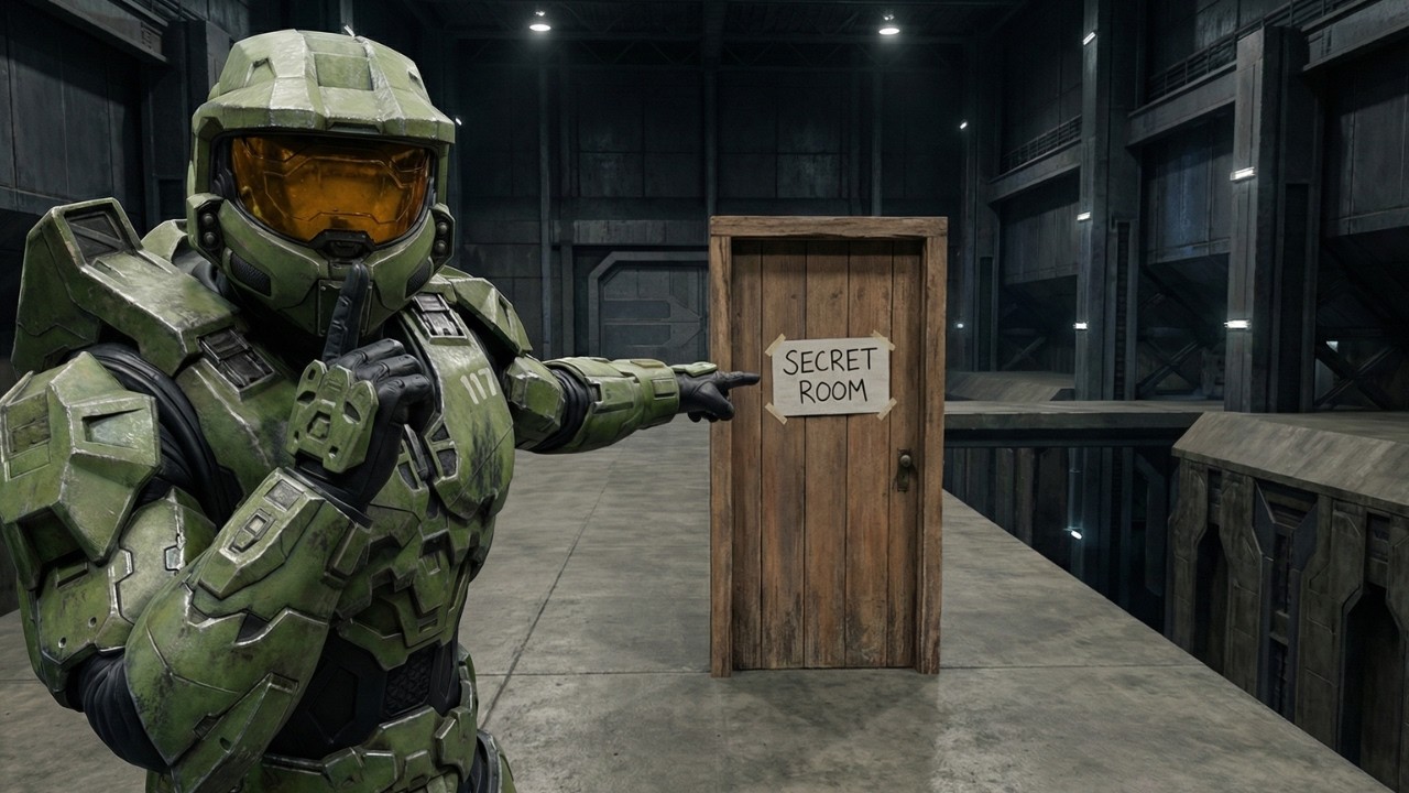 Я попытался попасть в нетронутую комнату Halo 3.