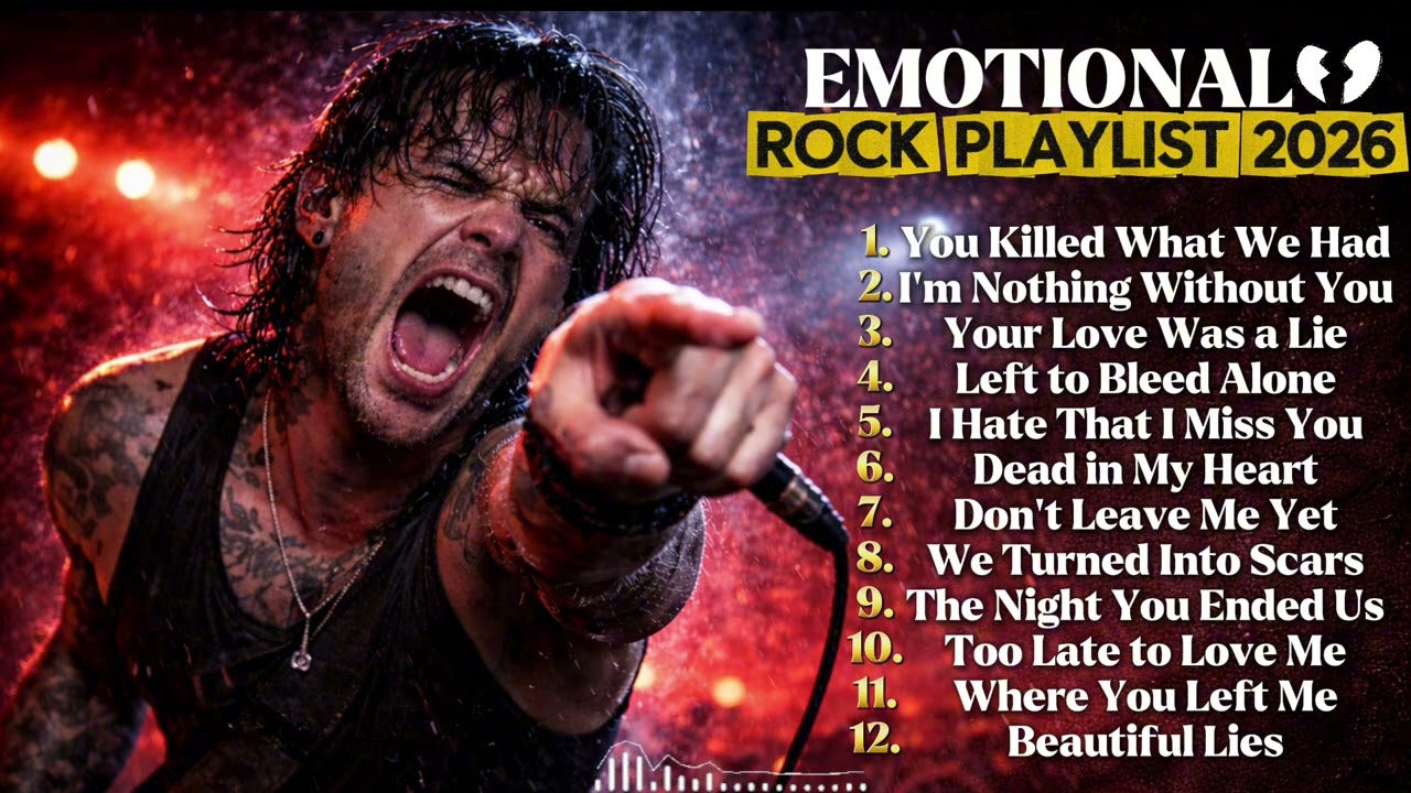You Lost Her Forever 💔 | Emotional Rock Playlist 2026