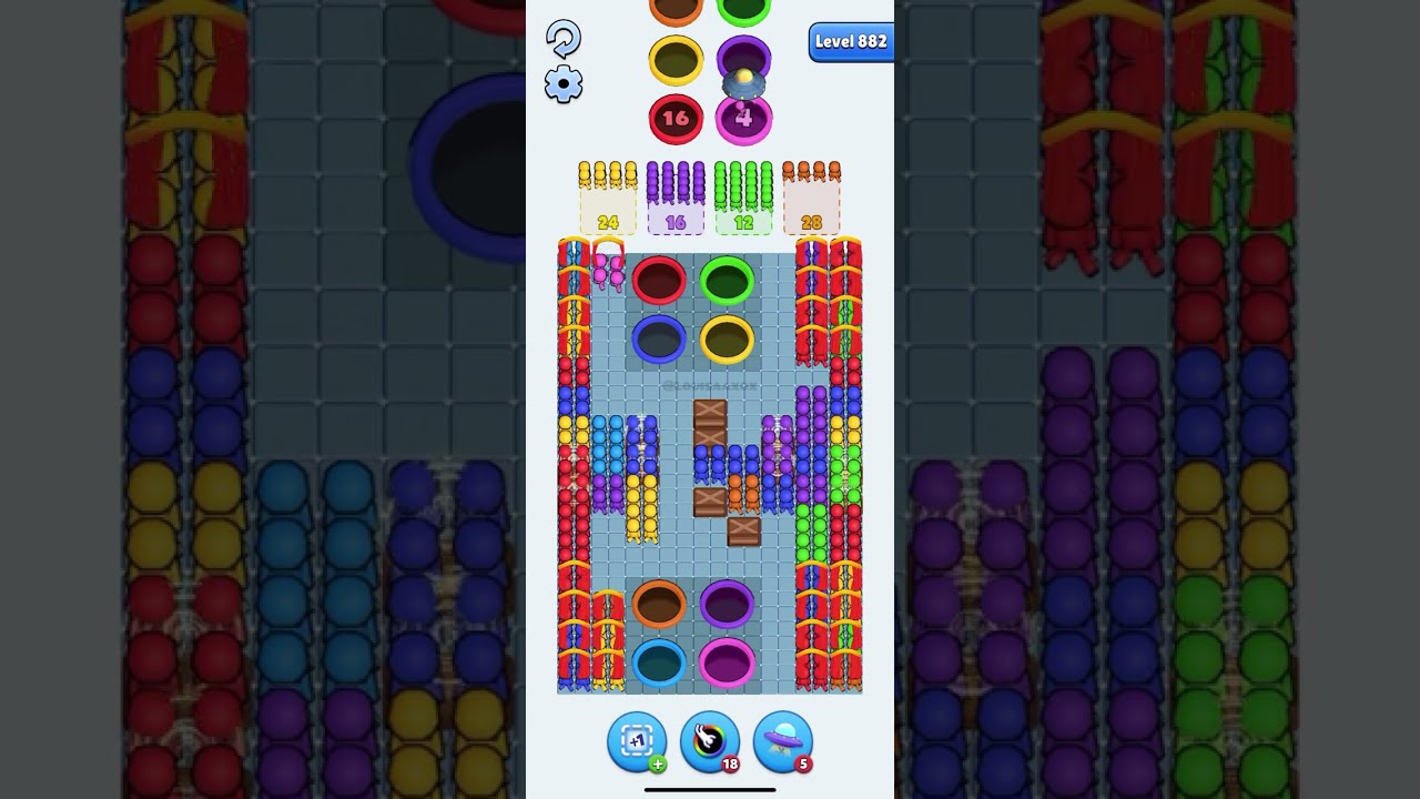Hole People Level 882 Solution Walkthrough