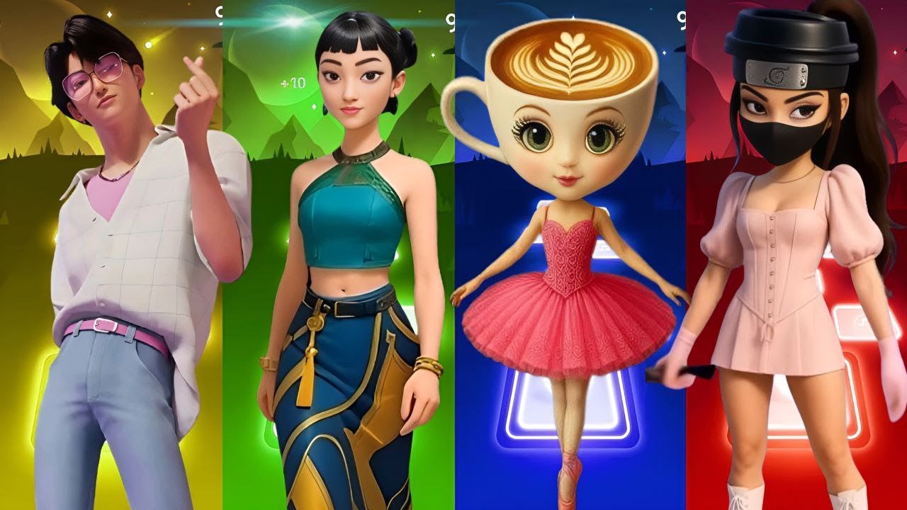 K-POP DEMON HUNTERS JINU🆚ZOEY🎶Тунг Тунг Сахур 🆚Танцор капучино 🆚Танцор-убийца🎶
