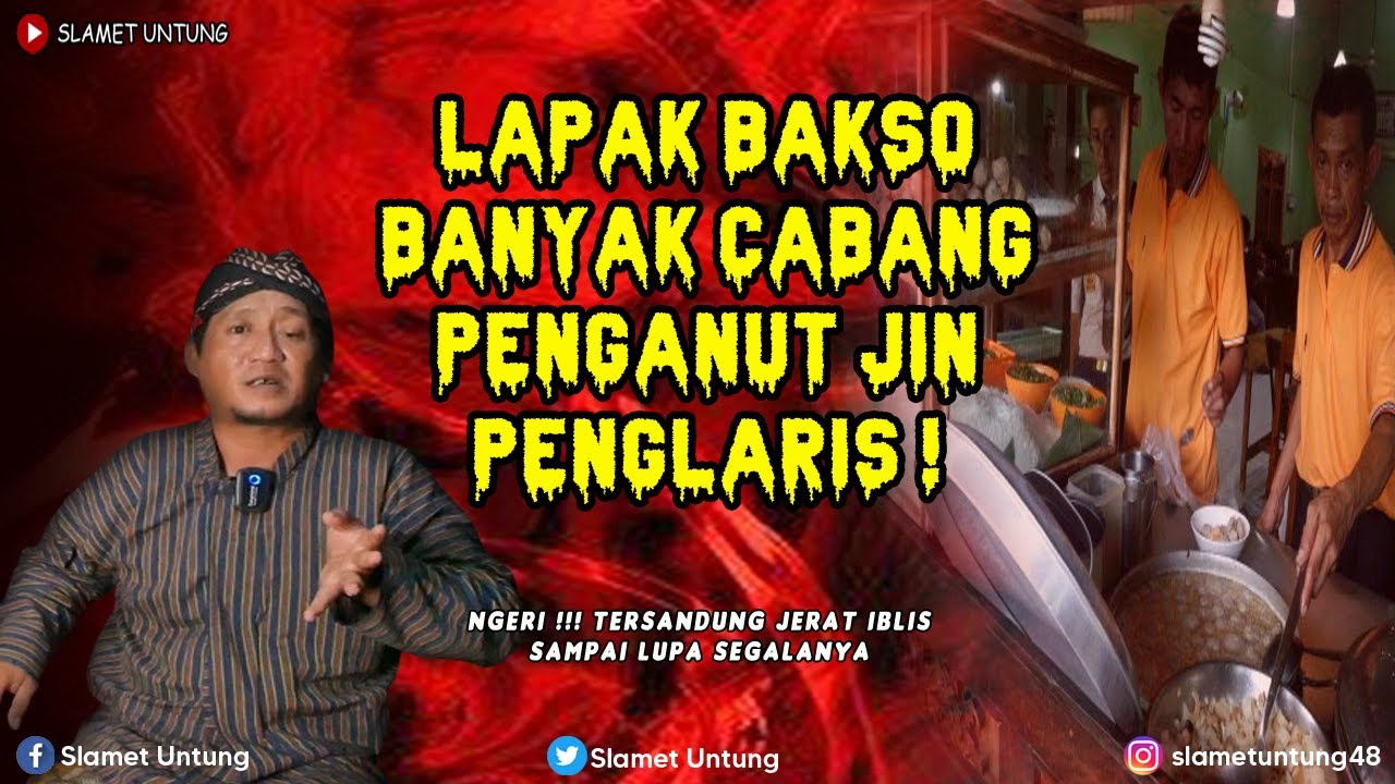 KISAH SERAM MENGERIKAN ❗ PENGLARIS LAPAK MIE AYAM BAKSO YANG BERNASIB TRAGIS ❗❗ PODCAST HOROR