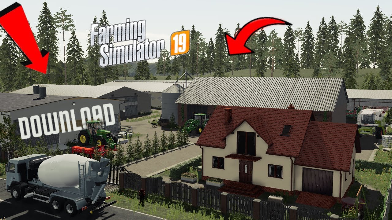 |DOWNLOAD|👨‍🌾Polskie Duże Gospodarstwo❤️️Save&Modpack! |Dzika mapa|🌾 Fs19
