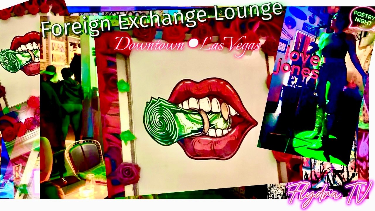 Love Jones 🎶🎷 Poetry &bull; Spoken Word Night | Foreign Exchange Lounge &bull; Art District, Las Vegas 💋P.1
