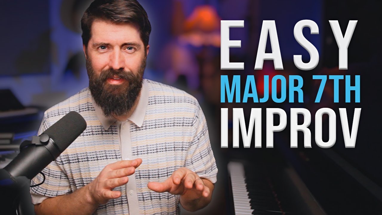 How Maj7 Chords Make Magical Music - Improv Piano Tutorial