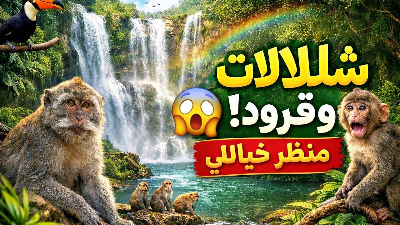 فيضان خطير يضرب شلالات أوزود 😱