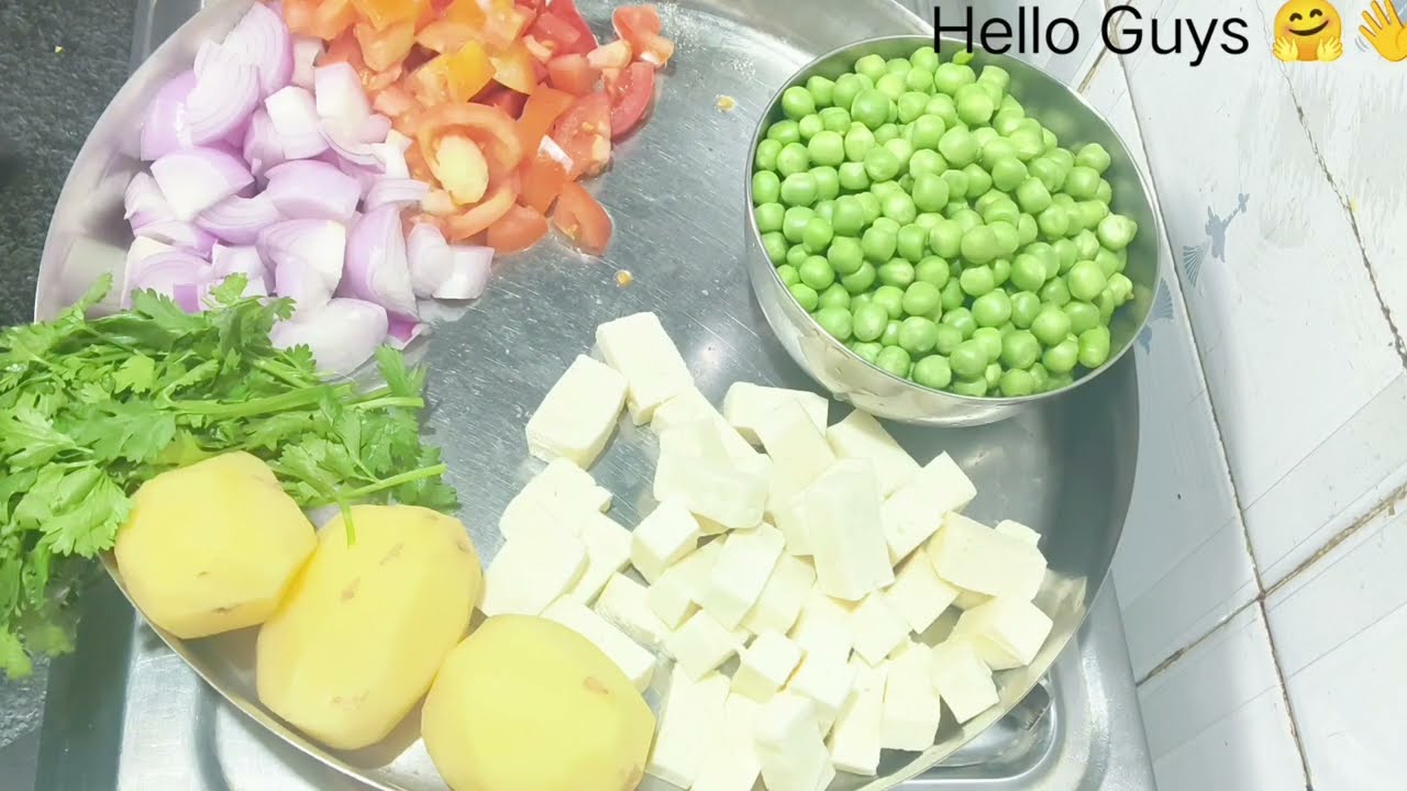 #मटर पनीर की सब्जी बस 10 -20 मिनट में#taiyar ho jayegi#trending# Aisa dekha nahin hoga  kabhi recipe