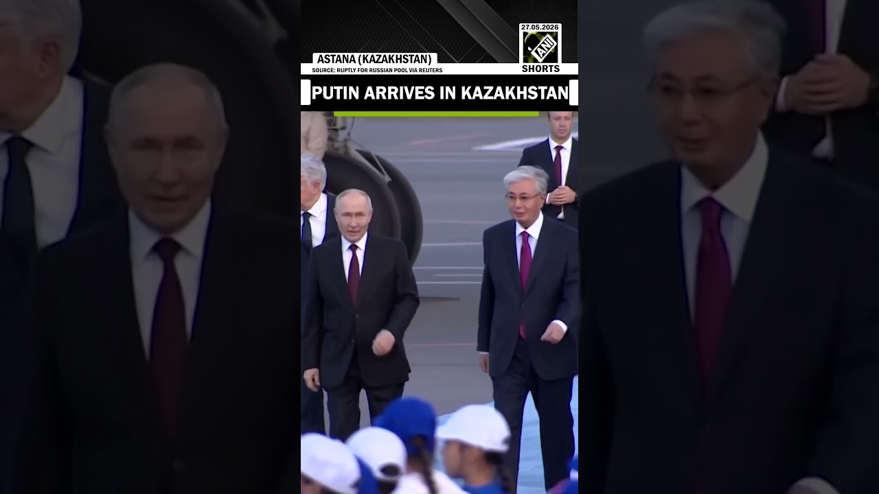 Putin arrives in Kazakhstan ahead of talks with Kazakh counterpart Tokayev
