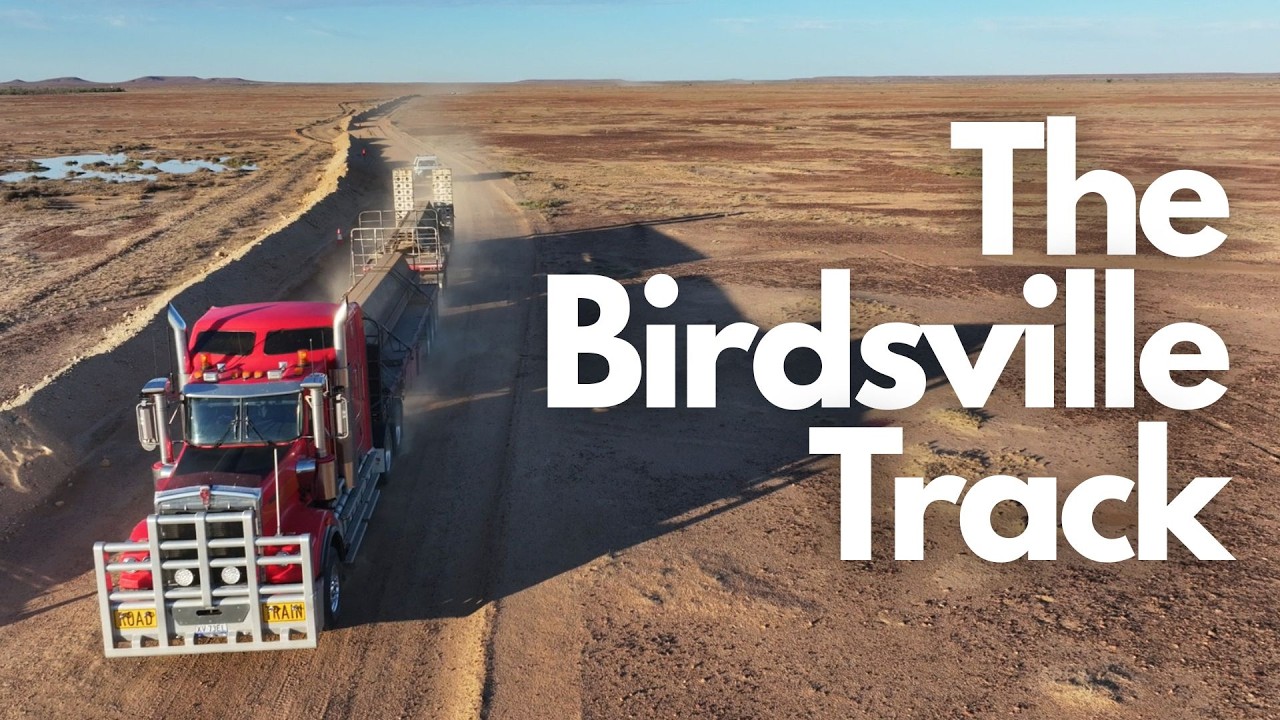 Road Train load along the Birdsville Track