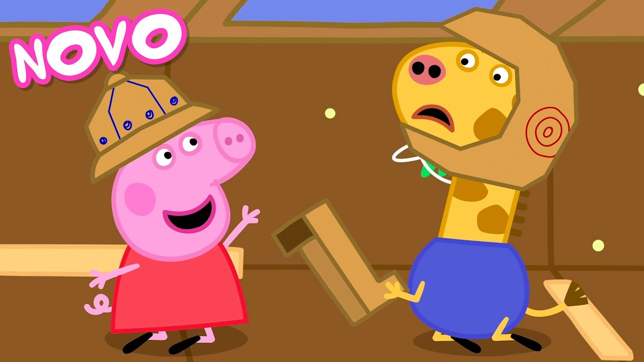 Peppa Pig Portugu&ecirc;s Brasil | O Labirinto de Caixas | NOVO Contos da Peppa Pig