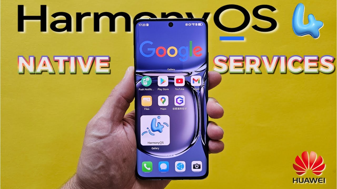 Установка Harmony OS с собственными сервисами Google