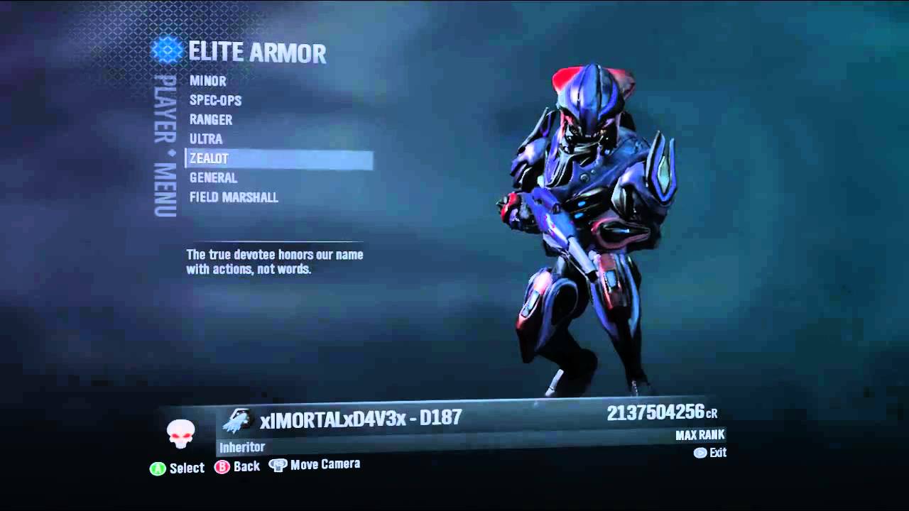 Halo Reach :: All Elite Armor-First Look