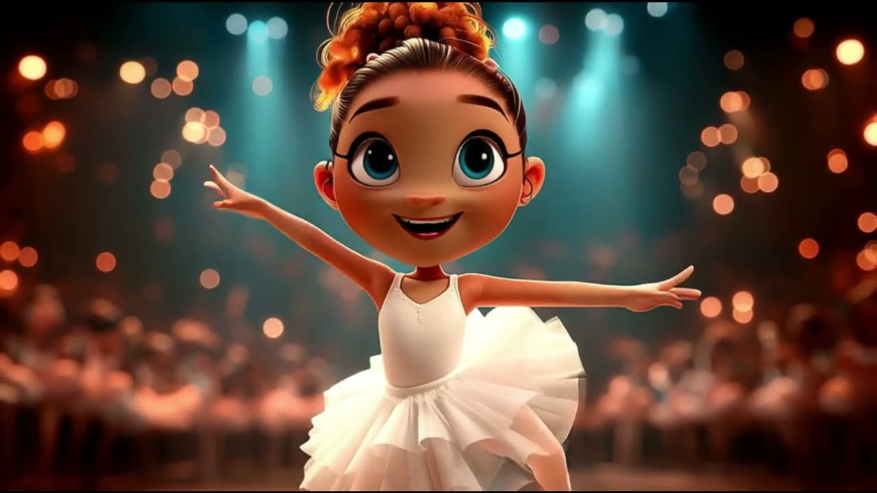 Bailarina Sonhadora 🩰🎶| Aira e seus Amigos | Música Infantil 3D | Kids 3D Animation