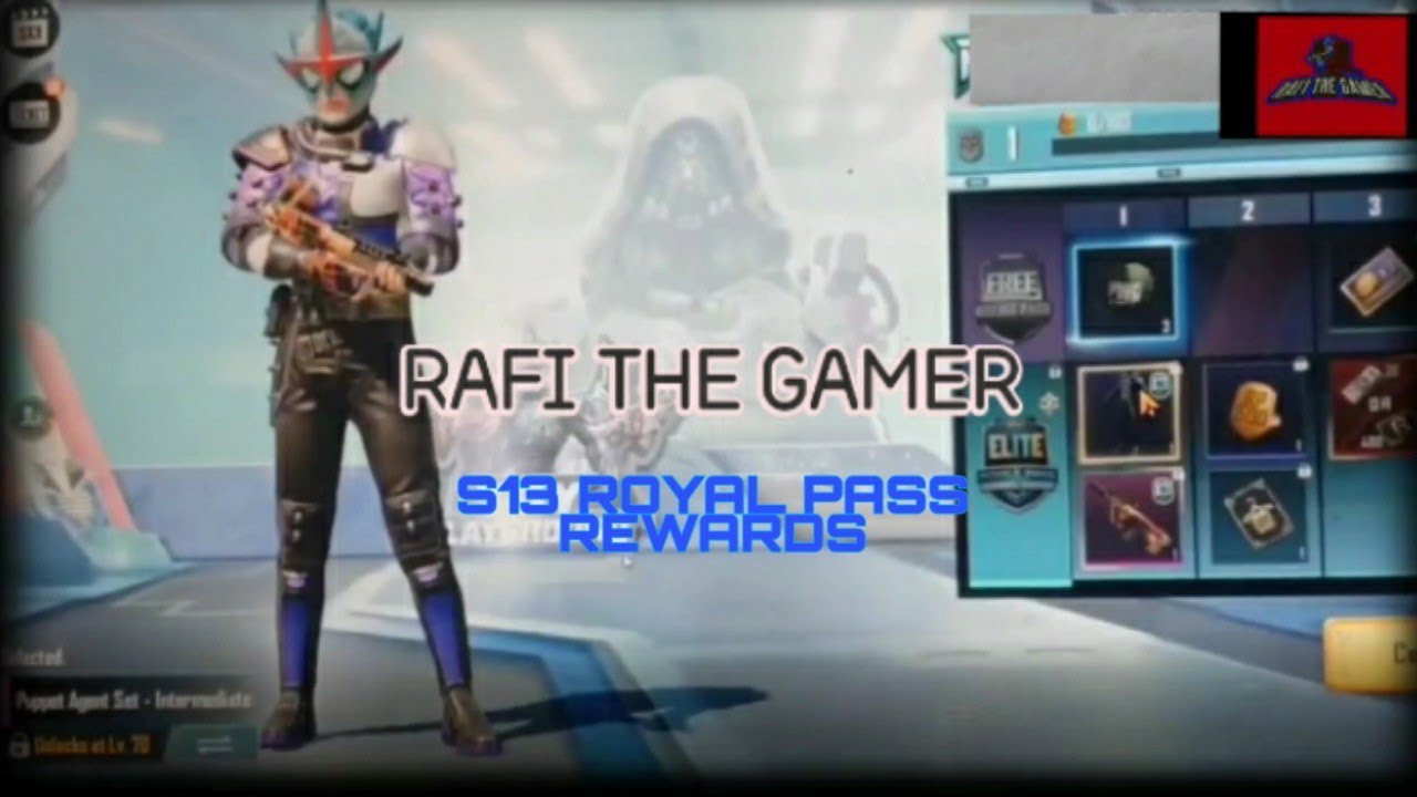 S13 ROYAL PASS REWARDS 1-100 - PUBG MOBILE