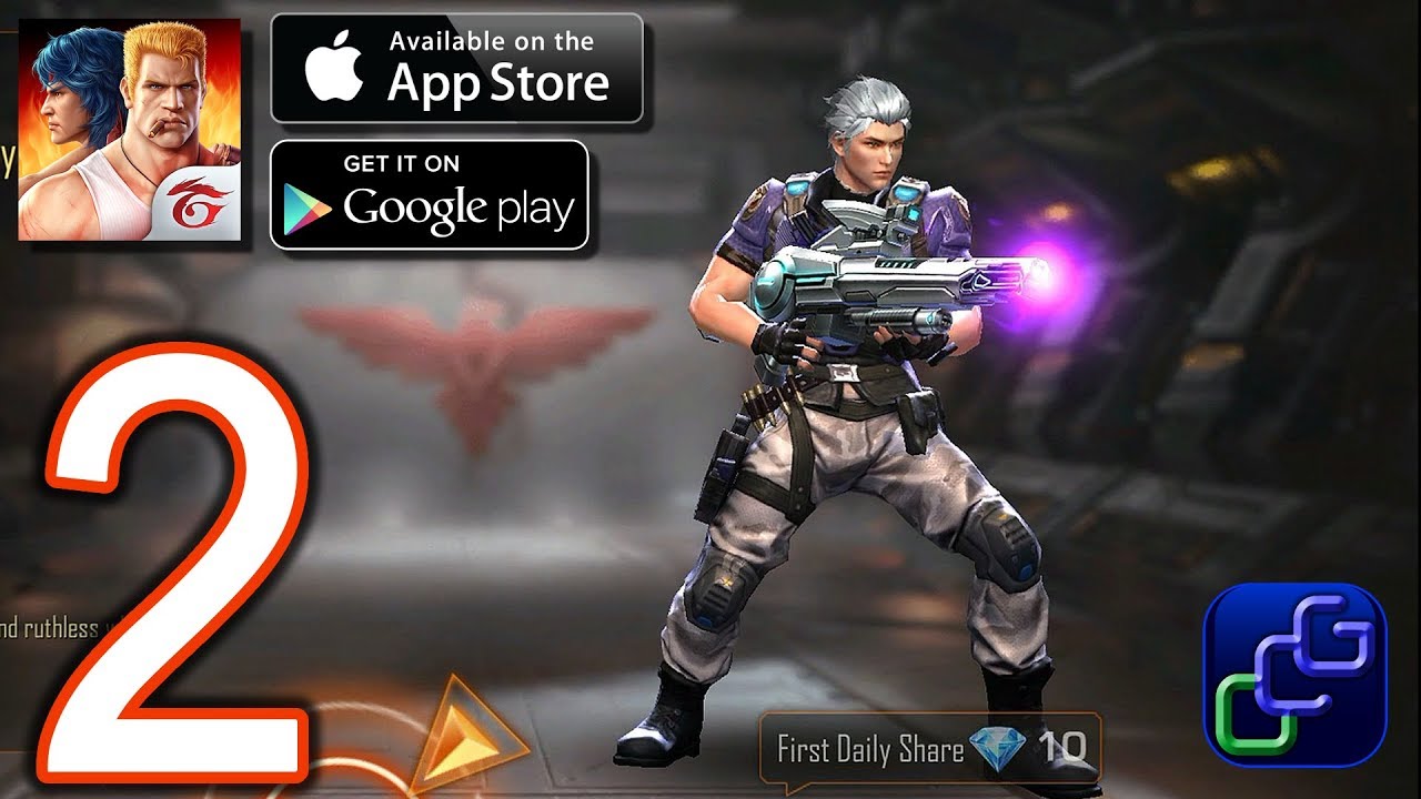 Garena Contra Return Android iOS Walkthrough - Part 2 - Story Mode: First Contact, Zombie Crisis