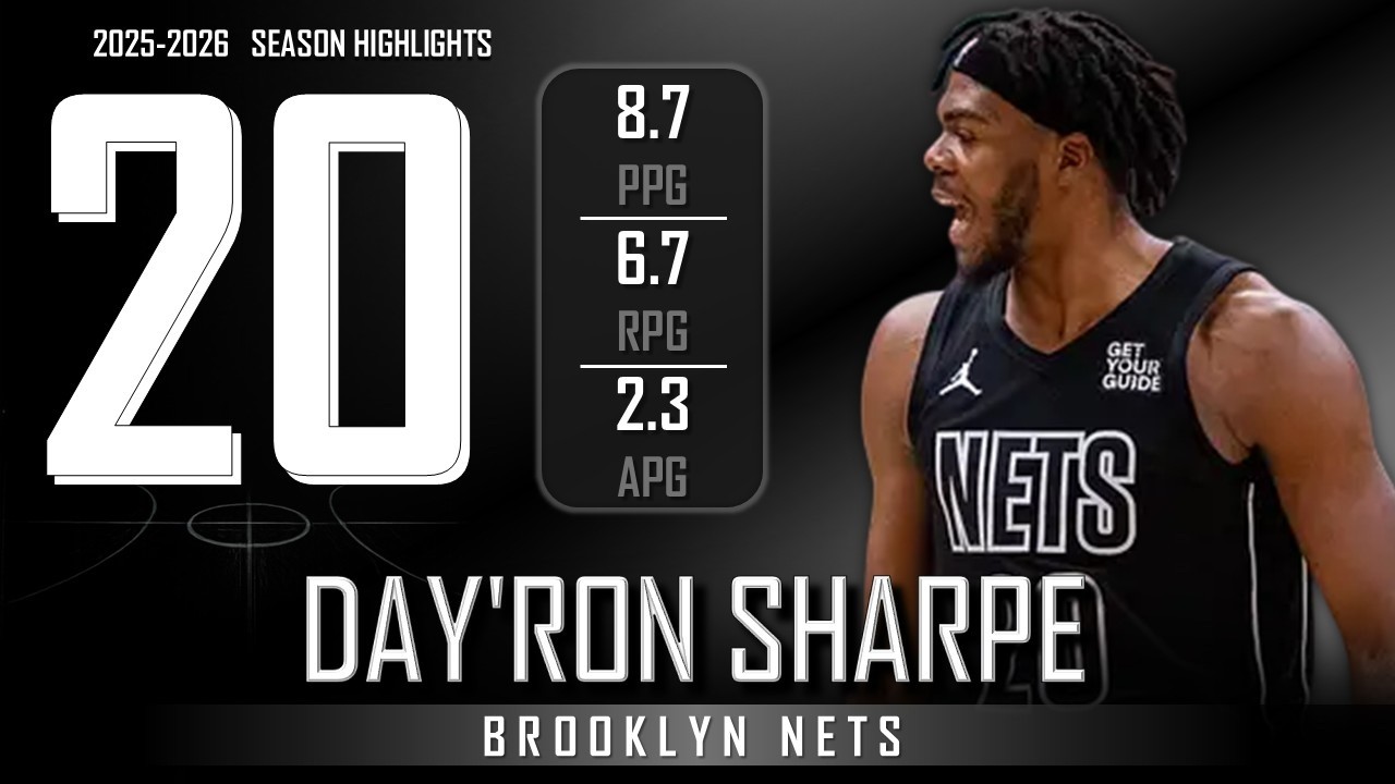 Day'Ron Sharpe || 2025-2026 Brooklyn Nets Highlights