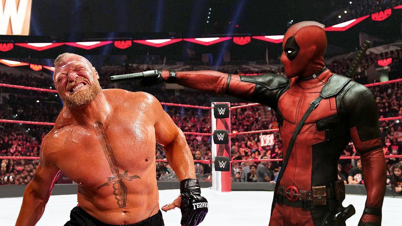 Full Match - Brock Lesnar vs Deadpool - Iron Man Match 2026