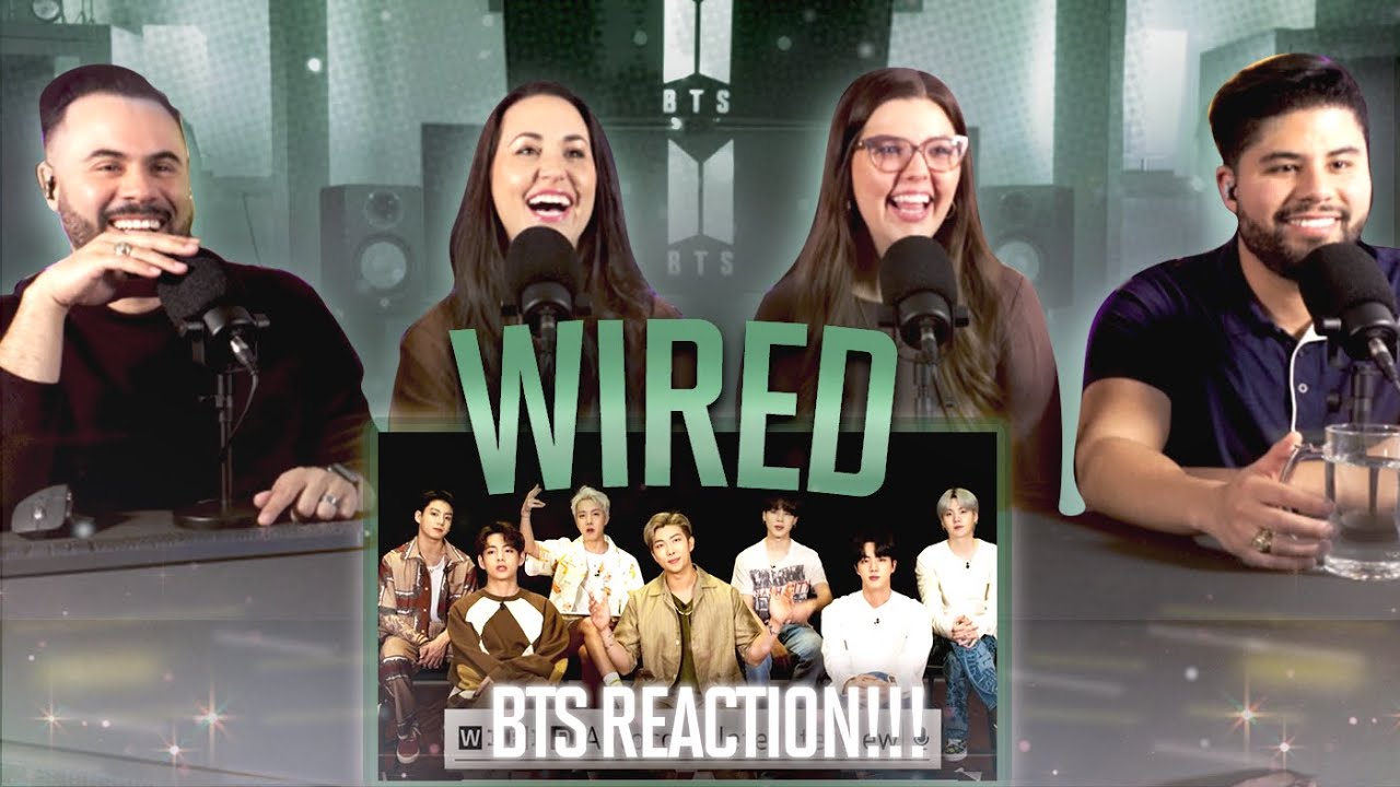 Реакция на интервью BTS «WIRED» — Это не должно было быть настолько смешным 😂 | Реакция пар
