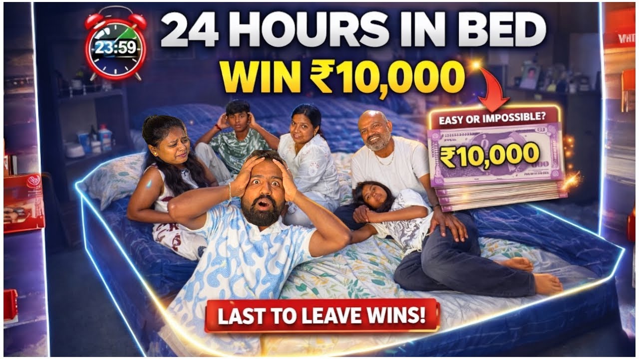 Staying in Bed for 24hrs😱| Omg unbelievable | Mr_sudeep
