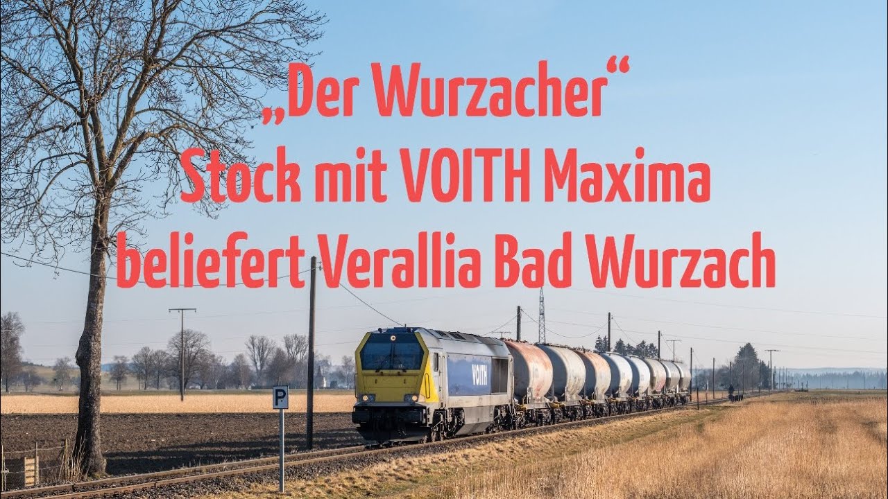 &bdquo;Der Wurzacher&ldquo; - Stock VOITH Maxima 40cc beliefert  Verallia Bad Wurzach mit Rohstoffen