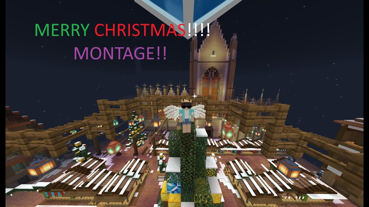 Minecraft Christmas Montage!!