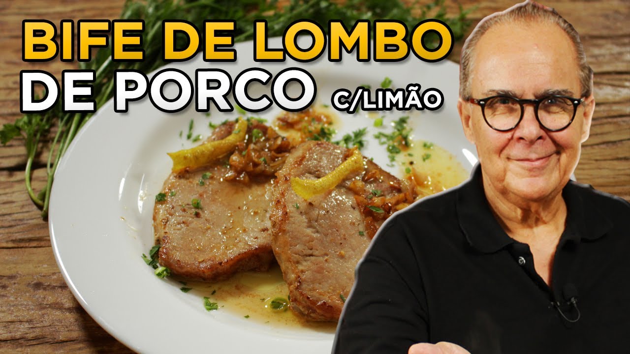 O MAIS SUCULENTO BIFE DE LOMBO DE PORCO AO MOLHO DE LIMÃO DO CHEF TAICO