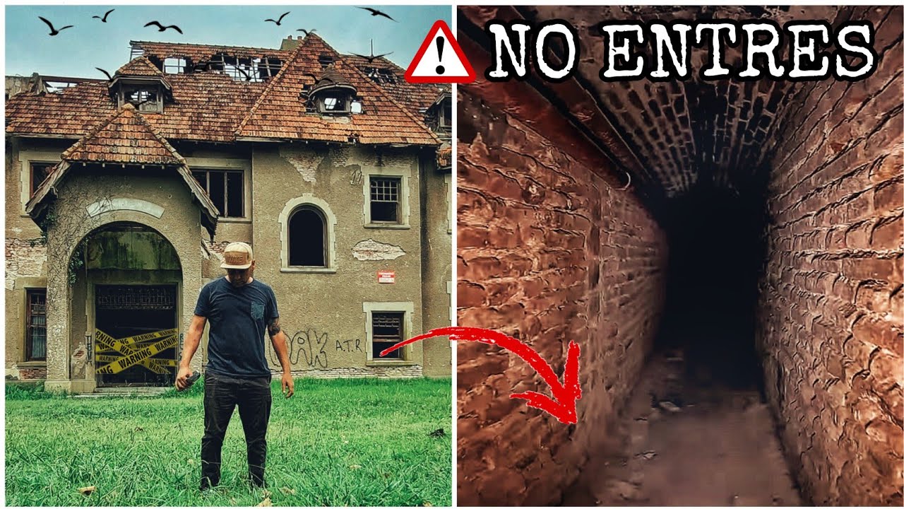 PALACIO SANS SOUCI - Entró al TÚNEL SECRETO - Exploración Extrema - Tandil
