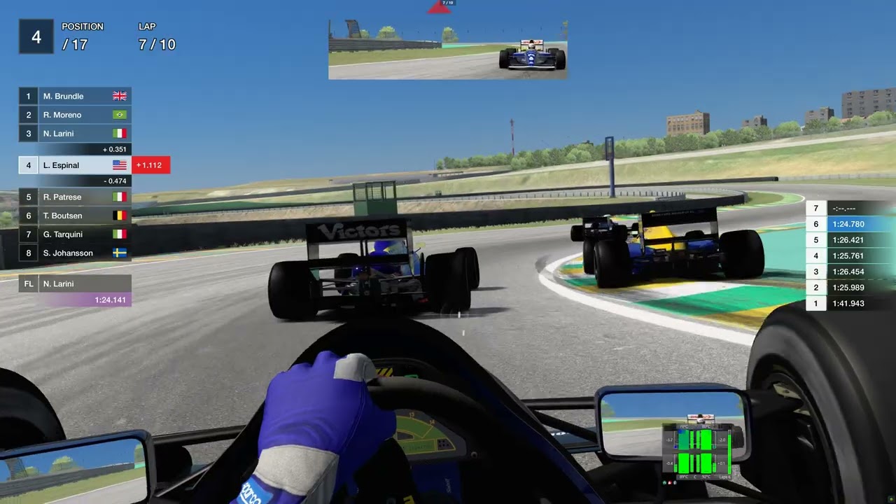 [Assetto Corsa] F1 1991 Season - R02-Interlagos [Minardi M191]