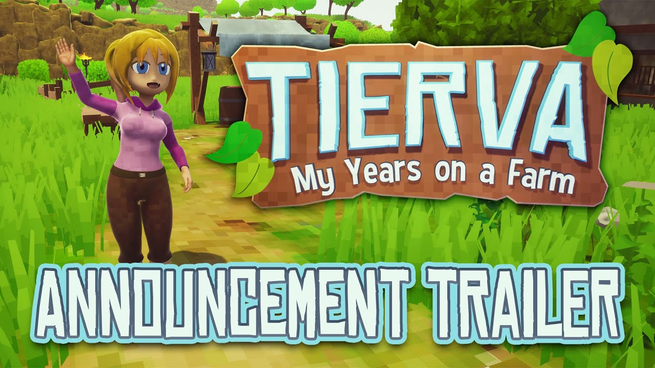 Tierva Announcement Trailer - Cute Farming RPG
