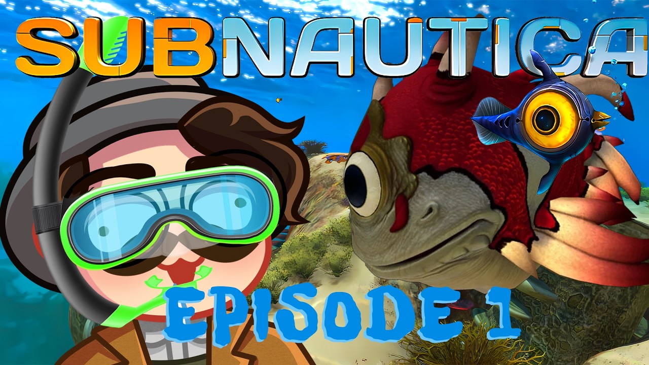 I'm TERRIFIED of the ocean... So, Let's Play SUBNAUTICA!