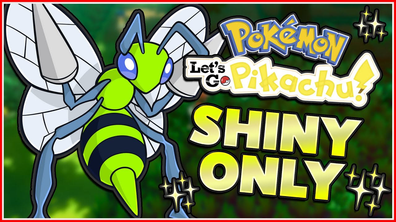 Pokemon Let's Go Pikachu But I Can Only Use SHINY Pokemon