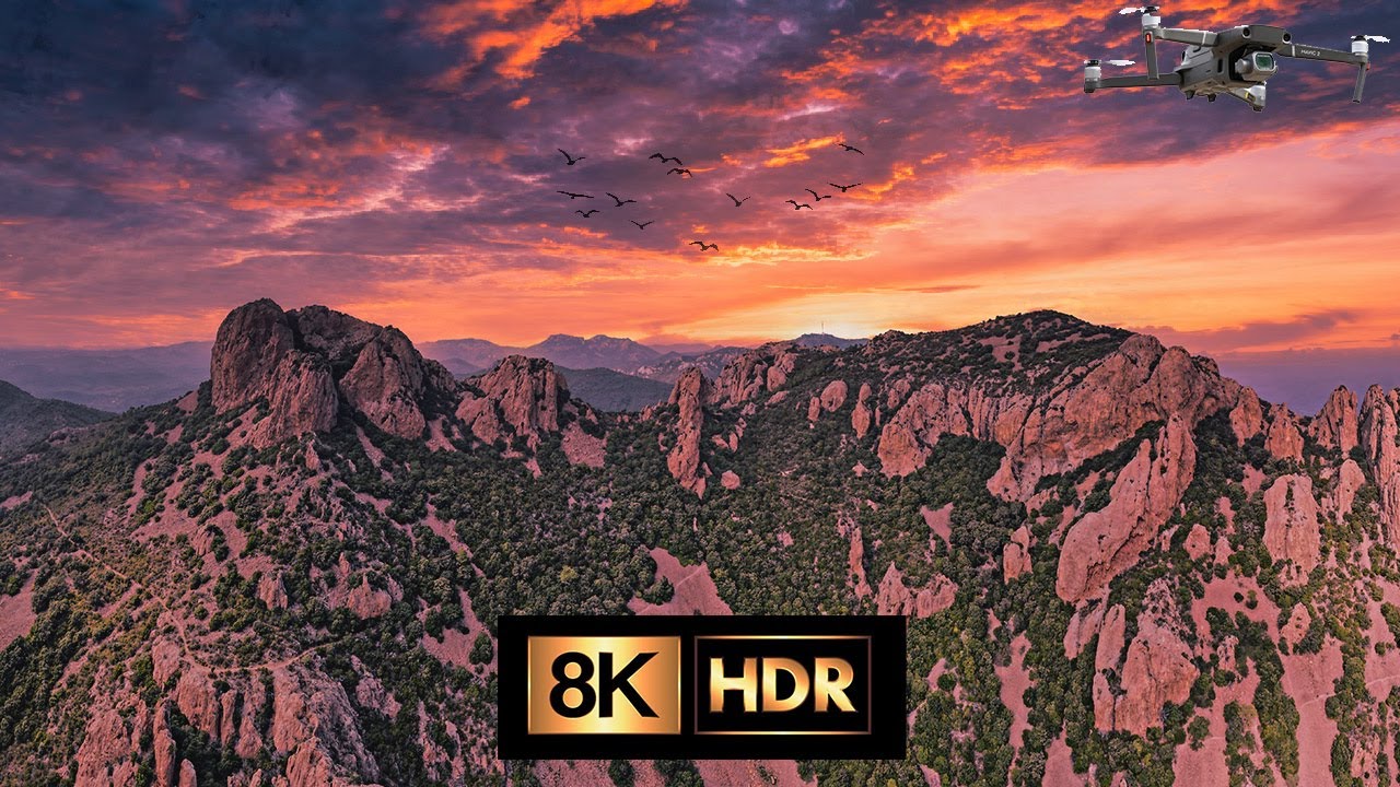 Exploring the Stunning Massif de l'Esterel in 8K HDR