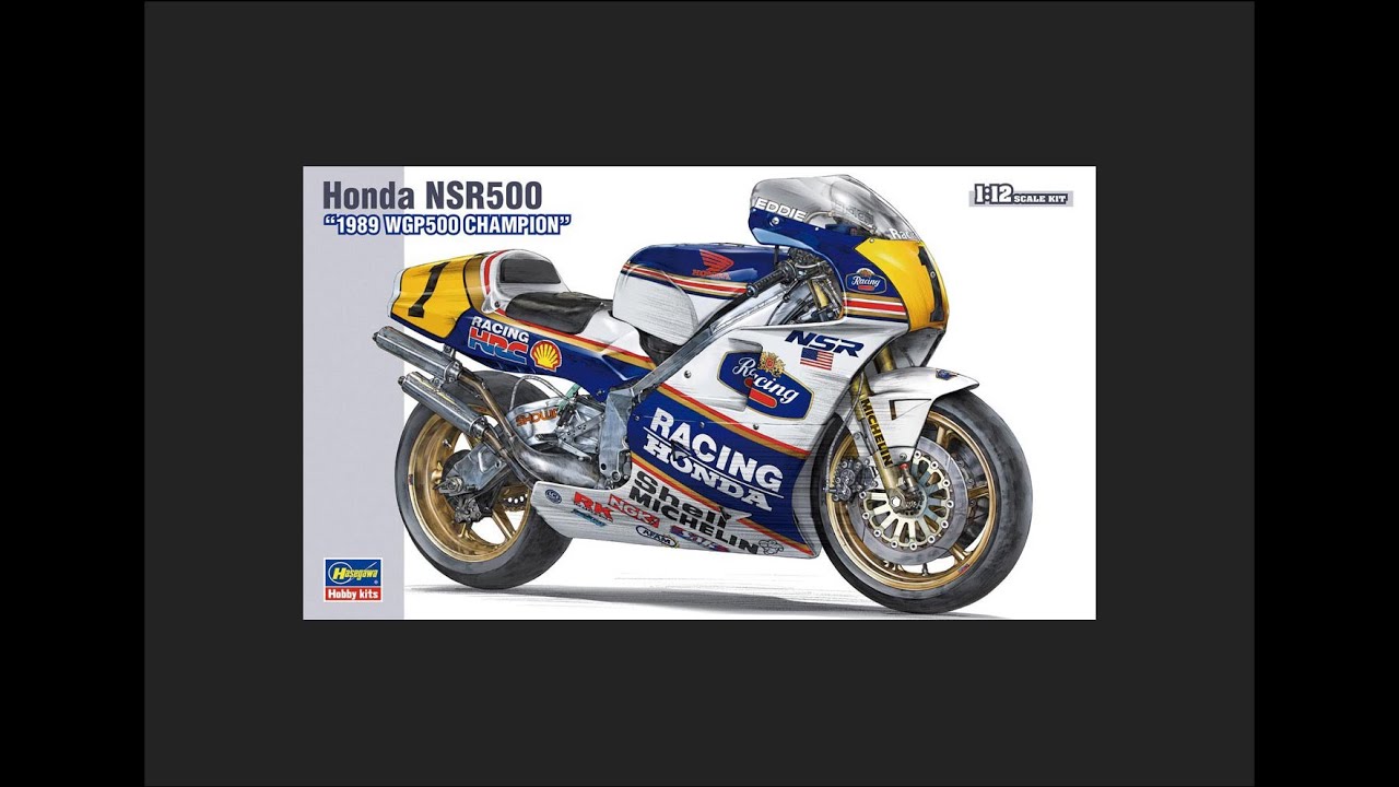 Обзор модели Honda NSR500 в масштабе 1/12 от Hasegawa